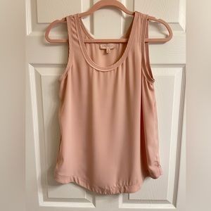 Philosophy rose pink sleeveless blouse, Size M; excellent condition